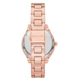 Michael Kors Lilane Quartz Rose Gold Dial Rose Gold Steel Strap Watch For Women - MK1068