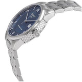 Tissot Luxury Powermatic 80 Blue Dial Silver Steel Strap Jam Tangan Untuk Pria - T086.407.11.047.00
