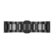Daniel Wellington Iconic Chronograph Black Dial Black Steel Strap Watch For Men - DW00100642