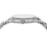 Michael Kors Runway Three-Hand Silver Dial Silver Steel Strap Watch for Women - MK7474