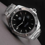 Tag Heuer Aquaracer Black Dial Watch for Men - WAY1110.BA0928