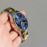 Tissot Chrono XL Classic Blue Dial Two Tone Steel Strap Watch for Men - T116.617.22.041.00