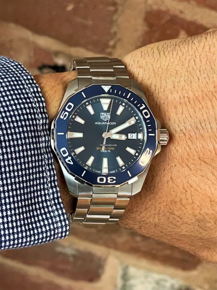 Tag Heuer Aquaracer Blue Dial Watch for Men