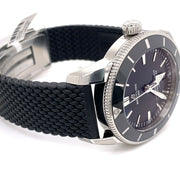 Breitling Superocean Heritage B20 Automatic 44 Black Dial Black Mesh Bracelet Watch for Men - AB2030121B1S1