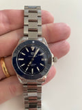 Tag Heuer Aquaracer Blue Ceramic Dial Watch for Women - WAY131S.BA0748