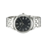 Tissot T Classic Dream Black Dial Silver Steel Strap Watch for Men - T033.410.11.053.01