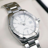 Tag Heuer Aquaracer White Dial Watch for Men - WAY2111.BA0928