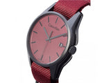 Calvin Klein Tone Maroon Dial Maroon NATO Strap Watch for Men - K7K514UP