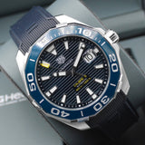 Tag Heuer Aquaracer Blue Dial Watch for Men - WAY201B.FT6150