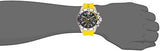 Tommy Hilfiger Sports Multi-Function Black Dial Yellow Rubber Strap Watch for Men - 1791144