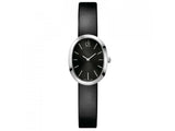 Calvin Klein Incentive Black Dial Black Rubber Strap Watch for Women - K3P231C1