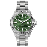 Tag Heuer Aquaracer Green Dial Watch for Men - WAY2015.BA0927