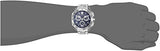 Versace Dylos Chronograph Blue Dial Silver Steel Strap Watch for Men - VQC090016