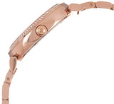 Michael Kors Catlin Quartz Rose Gold Dial Rose Gold Steel Strap Watch For Women - MK3412