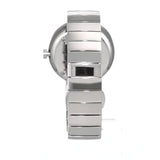 Movado Edge Silver Dial Silver Steel Strap Watch for Women - 3680012