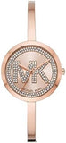 Michael Kors Blakley Crystals Rose Gold Dial Rose Gold Steel Strap Watch for Women - MK3631