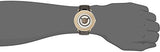 Versace V Metal Icon Quartz Silver Dial Brown Leather Strap Watch For Men - VQL010015