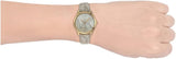 Michael Kors Jaycie Quartz Gold Dial White Leather Strap Watch for Women - MK2861