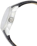 Tissot T Trend Couturier Diamonds Black Dial Black Leather Strap Watch for Women - T035.210.66.051.00