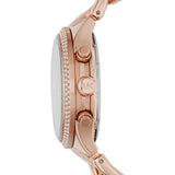 Michael Kors Runway Rose Gold Dial Rose Gold Steel Strap Watch for Women - MK3247