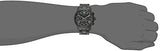 Guess Horizon Chronograph Black Dial Black Steel Strap Watch For Men - W0379G2