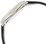 Calvin Klein High Noon Quartz Black Dial Black Leather Strap Watch for Men - K8M211C1