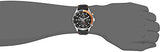 Fossil Wakefield Chronograph Black Dial Black Leather Strap Watch for Men - CH2953