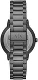 Armani Exchange Cayde Analog Grey Dial Grey Steel Strap Watch For Men  - AX2722