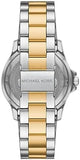 Michael Kors Everest Three Hand Silver Dial Two Tone Steel Strap Watch For Men - MK9141