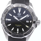 Tag Heuer Aquaracer Quartz Black Dial Black Rubber Strap Watch for Men -  WBD1110.FT8021