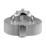 Calvin Klein High Noon Chronograph Blue Dial Silver Mesh Bracelet Watch for Men - K8M2712N