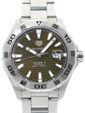 Tag Heuer Aquaracer Brown Sunray Dial Watch for Men - WAY2018.BA0927