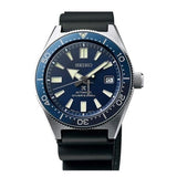 Seiko Prospex Analogue Automatic Diver Blue Dial Black Rubber Strap Watch For Men - SPB053J1