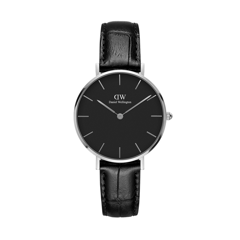 Daniel Wellington Classic Petite Reading Black Dial Jam Tangan