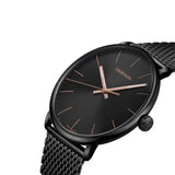 Calvin Klein High Noon Quartz Black Dial Black Mesh Bracelet Watch for Men - K8M21421