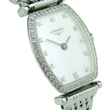 Longines La Grande Classique Mother of Pearl Dial Silver Steel Strap Watch untuk Wanita - L4.288.0.87.6