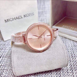 Michael Kors Jaryn Quartz Rose Gold Dial Rose Gold Steel Strap Watch For Women - MK3785