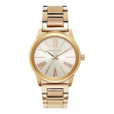 Michael Kors Hartman Rose Gold Dial Rose Gold Steel Strap Watch For Women - MK3491