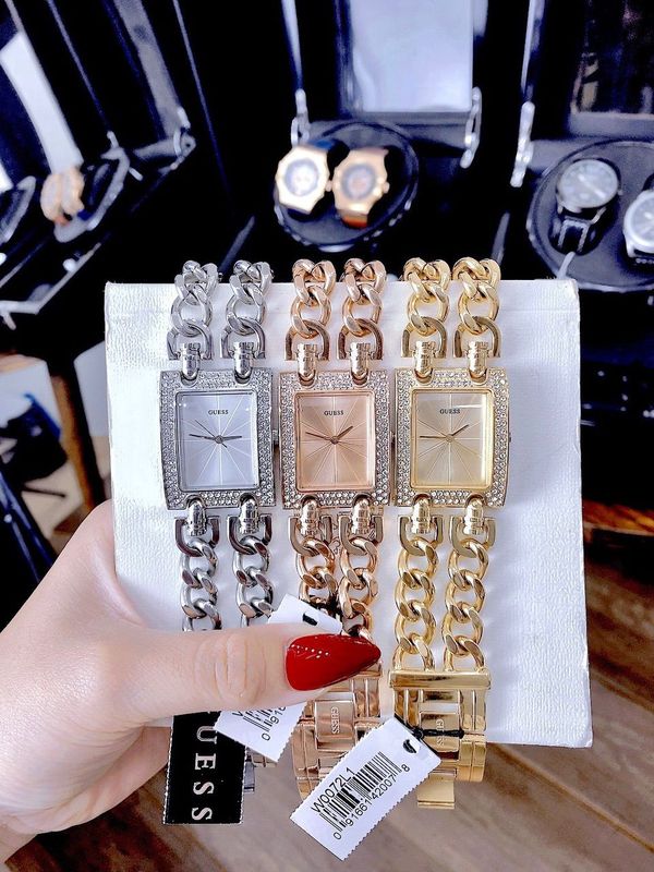 Heavy Metal Metall Uhren Damen Guess MOD HEAVY METAL GW0740L2