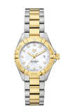 Tag Heuer Aquaracer White Mother of Pearl Dial Watch for Women - WBD1322.BB0320