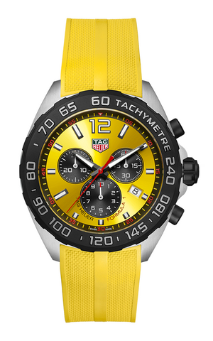 Tag Heuer Formula 1 Yellow Dial Watch for Men - CAZ101AM.FT8054