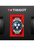 Tissot Supersport Chrono Blue Dial Silver Steel Strap Watch For Men - T125.617.11.041.00