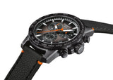 Tissot Supersport Chrono Grey Dial Black Nylon Strap Watch For Men - T125.617.36.081.00