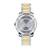 Movado Bold Silver Dial Two Tone Steel Strap Watch For Women - 3600256