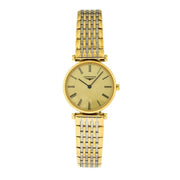 Longines La Grande Classique de Longines Gold Dial Two Tone Steel Strap Watch for Women - L4.209.2.31.7