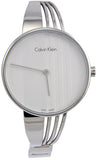 Calvin Klein Drift Silver Dial Silver Steel Strap Watch for Women - K6S2N116