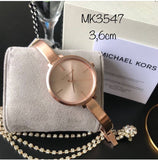 Michael Kors Jaryn Rose Gold Dial Rose Gold Steel Strap Watch For Women - MK3547