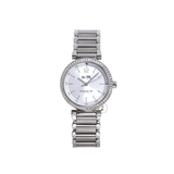 Coach Sports Crystals Silver Dial Silver Steel Strap Watch for Women - 14502194