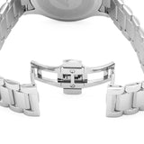 Emporio Armani Giovanni Quartz Blue Dial Silver Steel Strap Watch For Men - AR11227