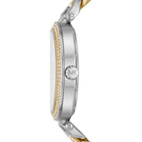 Michael Kors Catelyn Quartz Silver Dial Two Tone Steel Strap Watch For Women - MK4634